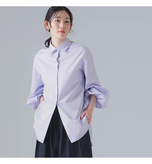 EFFE BEAMS / コットン オーバーサイズ シャツ|BEAMS WOMEN(ビームス