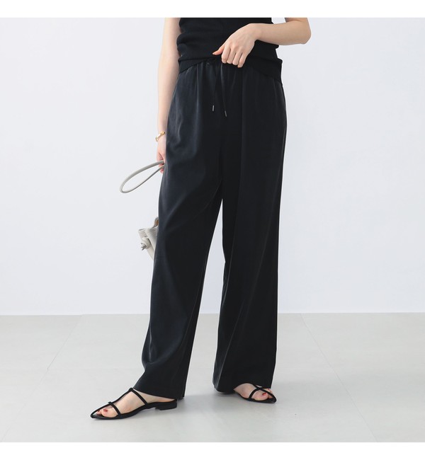 Demi-Luxe BEAMS / トリアセ ピンタック パンツ 23FO|BEAMS WOMEN 