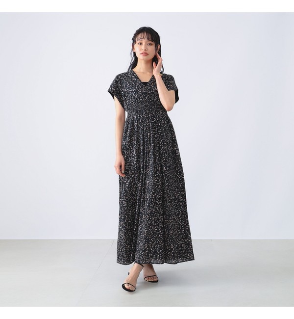 MARIHA × Demi-Luxe BEAMS / 別注 夏の光のドレス プリント|BEAMS WOMEN(ビームス ウィメン)の通販｜アイルミネ