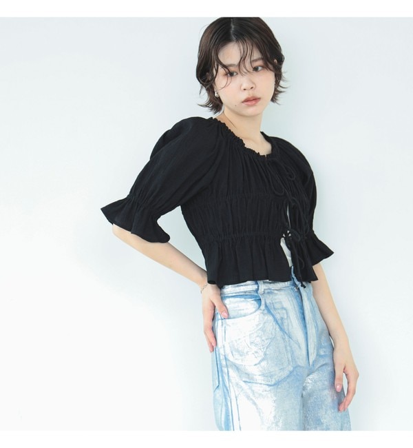 TORI-TO × BEAMS BOY / クレイジー チャイナ シャツ|BEAMS WOMEN