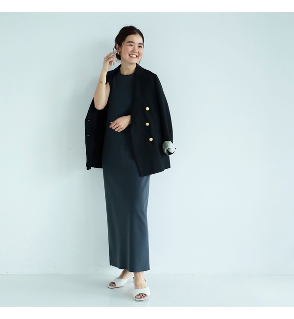 Demi-Luxe BEAMS / アメリカンスリーブ ニットワンピース|BEAMS WOMEN 