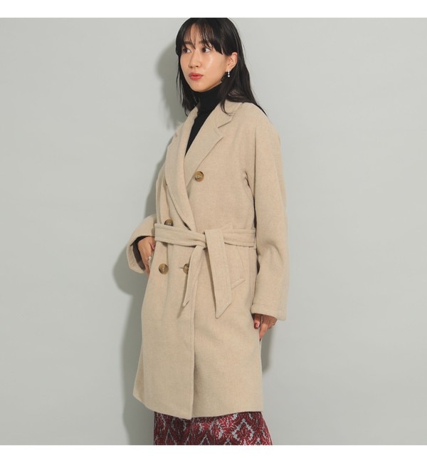 FRED PERRY × Ray BEAMS / 別注 オーバー コート|BEAMS WOMEN(ビームス ウィメン)の通販｜アイルミネ