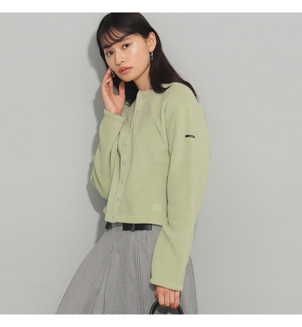 FRED PERRY × Ray BEAMS / 別注 Vネック カーディガン|BEAMS WOMEN(ビームス ウィメン)の通販｜アイルミネ