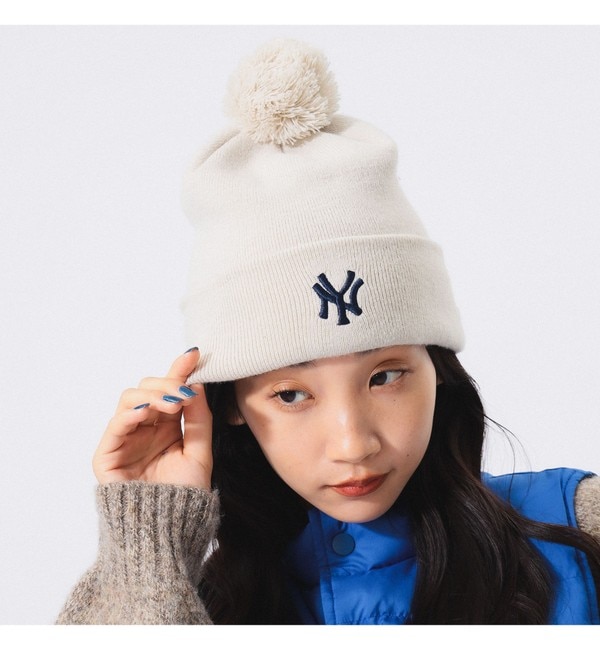 NEW ERA / 別注 ポンポン ワッチキャップ 24AW|BEAMS WOMEN(ビームス ウィメン)の通販｜アイルミネ