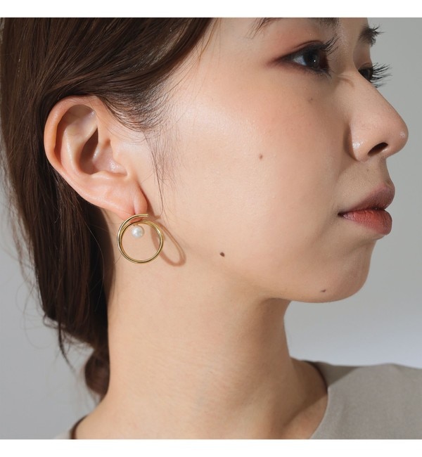 モテ系メンズファッション|【ビームス　ウィメン/BEAMS WOMEN】 jour couture / horn.01 ピアス