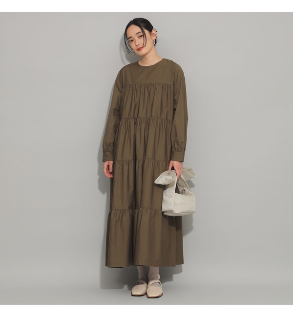 BEAMS BOY / キルティング ノースリーブ ワンピース|BEAMS WOMEN(ビームス ウィメン)の通販｜アイルミネ