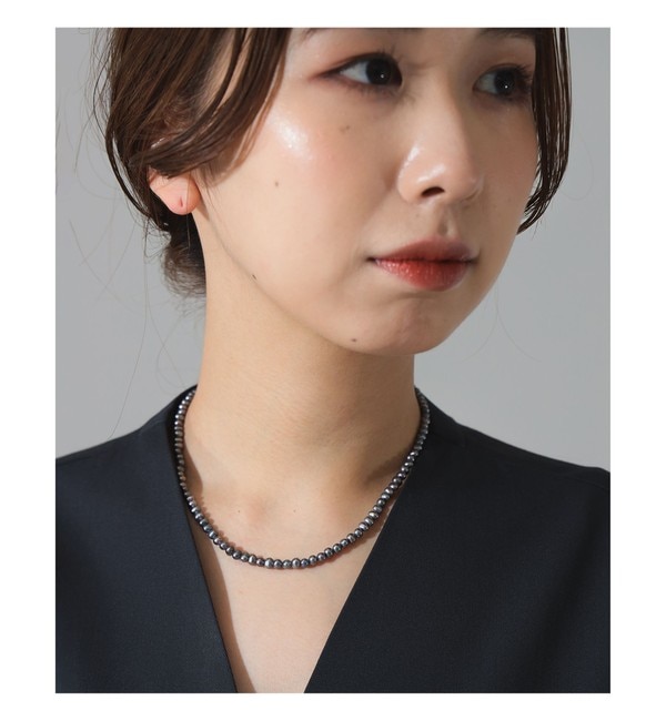 人気メンズファッション|【ビームス　ウィメン/BEAMS WOMEN】 GREY 淡水パール ネックレス