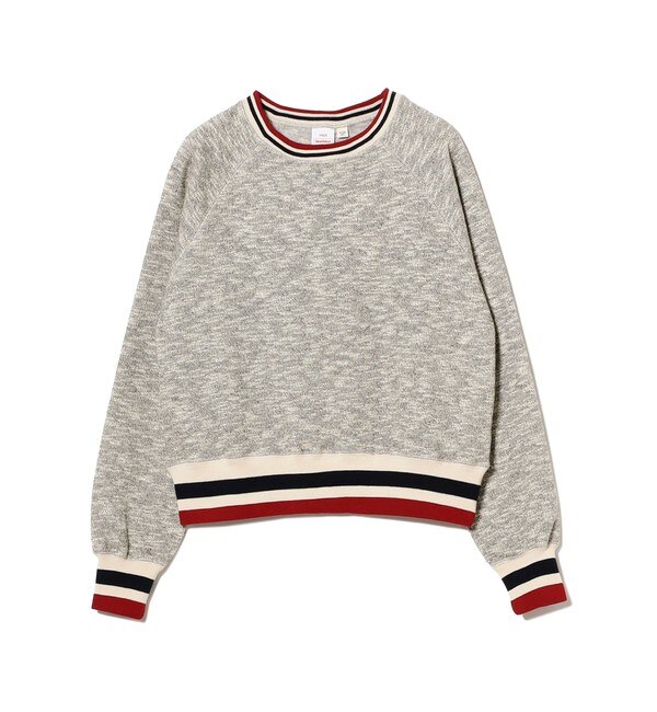 Healthknit / 別注 ライン リブ クルーネック スウェット|BEAMS