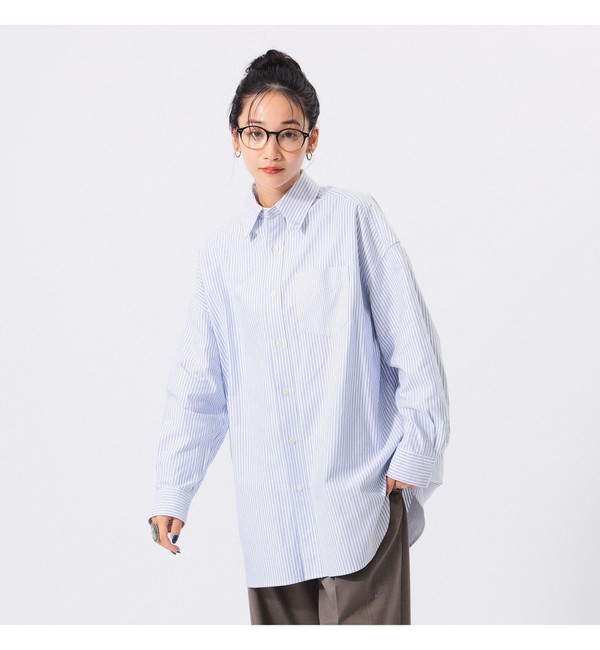 maturely / Crepe Volume Reversible Blouse|BEAMS WOMEN(ビームス ウィメン)の通販｜アイルミネ