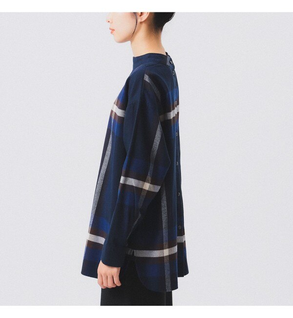 ボーイ ビッグタータン ハイネック シャツ|BEAMS WOMEN(ビームス