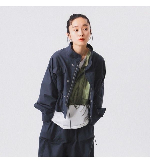 BEAMS BOY / ナイロン キルティング フード コート|BEAMS WOMEN(ビームス ウィメン)の通販｜アイルミネ