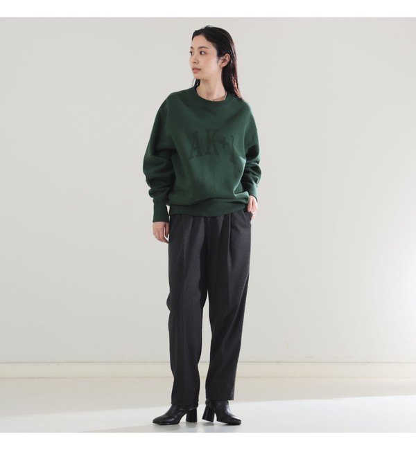 AK+1 / 裏起毛 ロゴ スウェット プルオーバー|BEAMS WOMEN(ビームス ウィメン)の通販｜アイルミネ