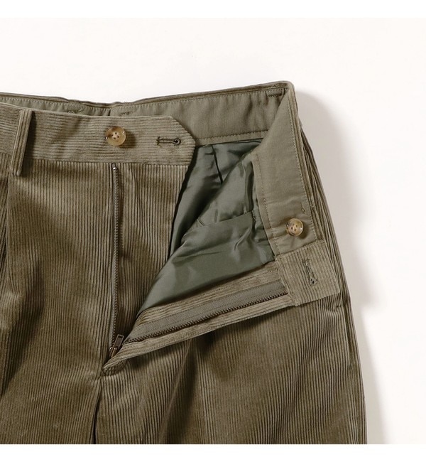 10ウェル コーデュロイ スラックス|BEAMS WOMEN(ビームス