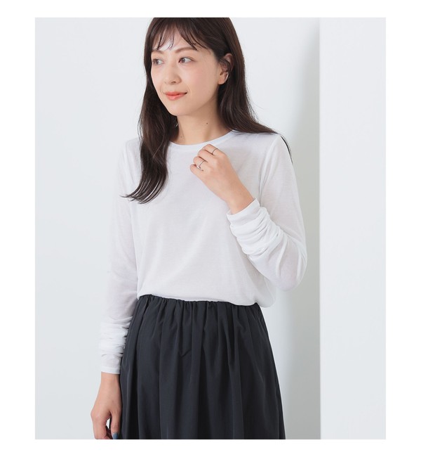 SEA × BEAMS LIGHTS / 別注 グラフィック ロングスリーブTシャツ|BEAMS WOMEN(ビームス ウィメン)の通販｜アイルミネ