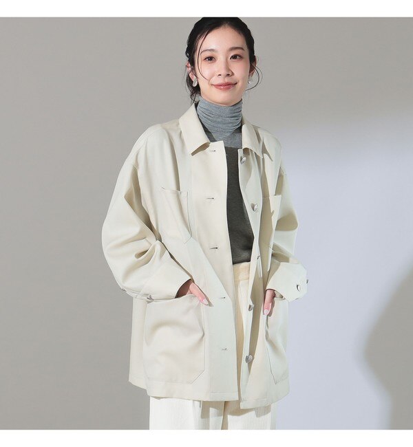 DANTON × Ray BEAMS / 別注 カバーオール ジャケット|BEAMS WOMEN(ビームス ウィメン)の通販｜アイルミネ