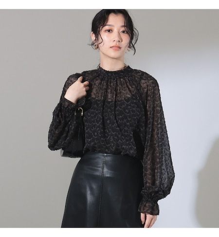 FRED PERRY × Ray BEAMS / 別注 シアー シャツ|BEAMS WOMEN(ビームス 