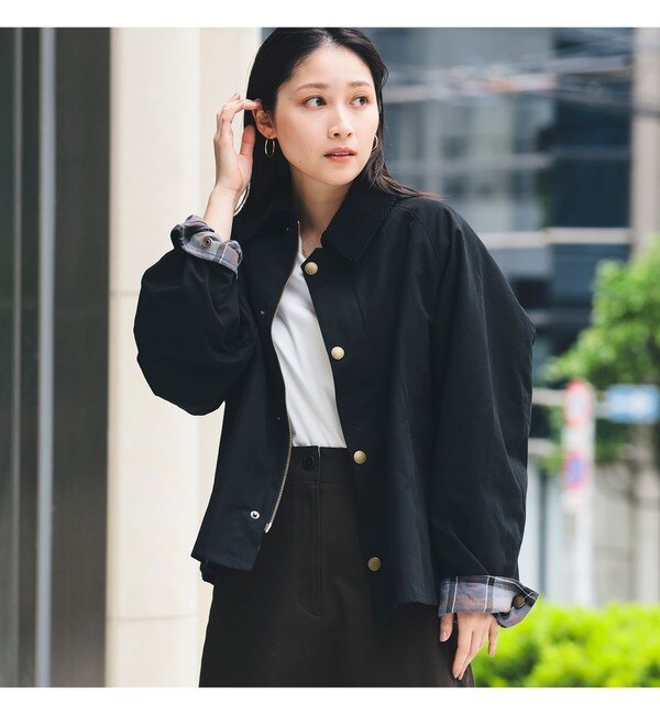 BARBOUR / 別注 TRANSPORT ジャケット|BEAMS WOMEN(ビームス ウィメン)の通販｜アイルミネ