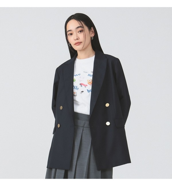 ファッションメンズお薦め|【ビームス　ウィメン/BEAMS WOMEN】 4ボタン ダブル ブレザー