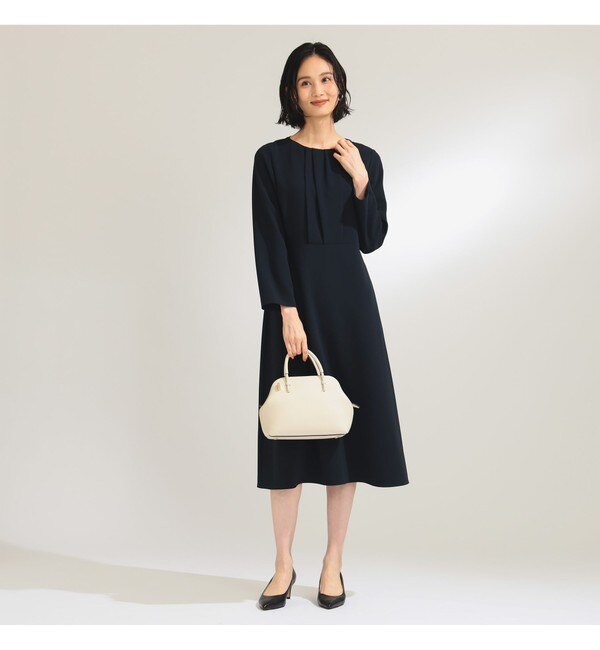 CINOH / クラッシュ ベロア ドレス|BEAMS WOMEN(ビームス