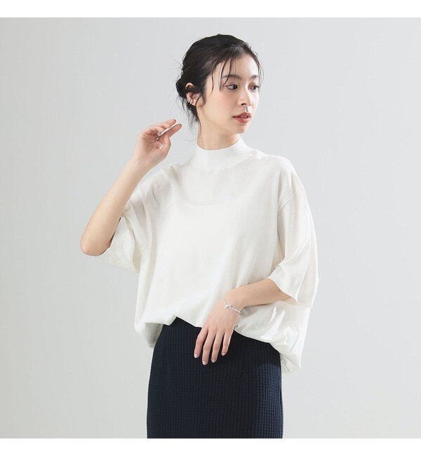 Demi-Luxe BEAMS（デミルクス ビームス）の「Demi-Luxe BEAMS / モールリブ編み プルオーバー（ニット/セーター）」 -  WEAR