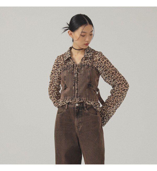 BEAMS BOY / コットン ギャザー ノースリーブ|BEAMS WOMEN(ビームス ウィメン)の通販｜アイルミネ