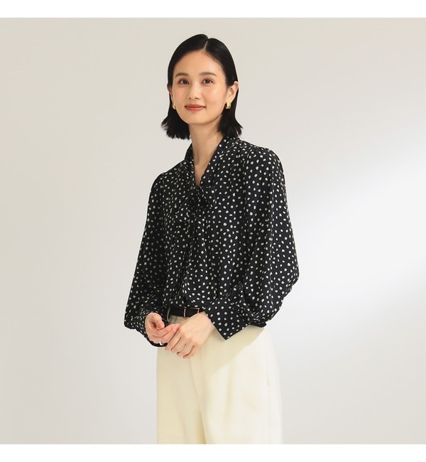 Demi-Luxe BEAMS / ラッフル ブラウス|BEAMS WOMEN(ビームス ウィメン)の通販｜アイルミネ