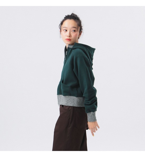 モテ系メンズファッション|【ビームス　ウィメン/BEAMS WOMEN】 レトロ フィット ジップ フーディー