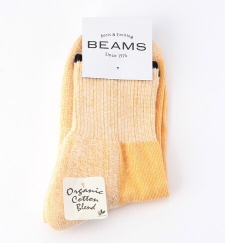 【ビームス メン/BEAMS MEN】 オーガニックパイルソックス [3000円(税込)以上で送料無料]