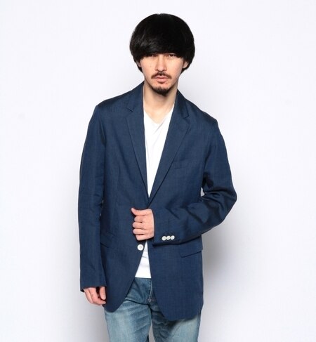 【ビームス メン/BEAMS MEN】 ベーシック リネン 2B ジャケット [送料無料]