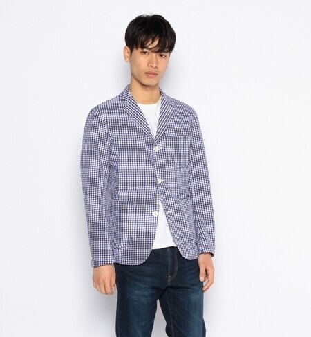 【ビームス メン/BEAMS MEN】 シアサッカー 3B ジャケット [送料無料]