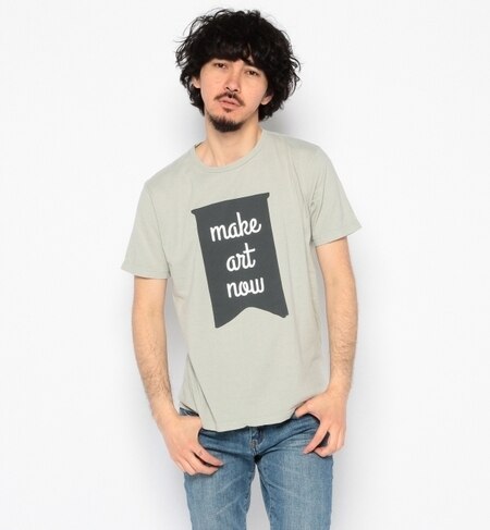 【ビームス メン/BEAMS MEN】 FLAG WORD プリント Tシャツ [送料無料]