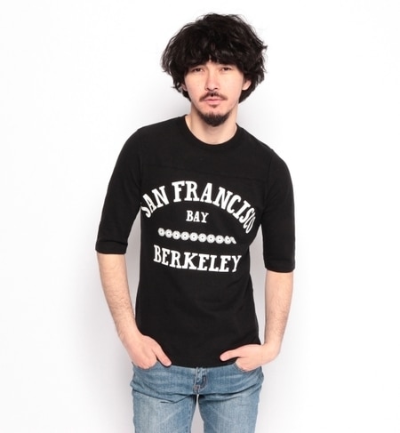 【ビームス メン/BEAMS MEN】 THE BROWN IVY / プリント フットボール TEE [送料無料]