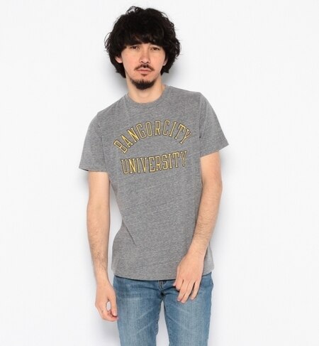 【ビームス メン/BEAMS MEN】 アメリカン ロゴTEE [3000円(税込)以上で送料無料]