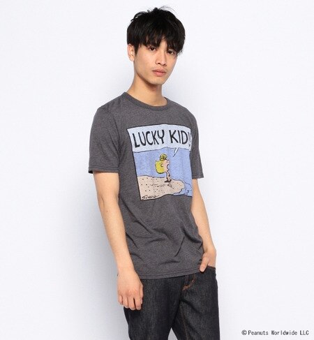 JUNK FOOD×BEAMS / 別注 ピーナッツ TEE