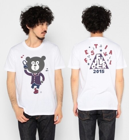 【WEB限定】FUJI ROCK FESTIVAL'15 × BEAMS / ”ROCK BEAR” by The Wonderful! design works.