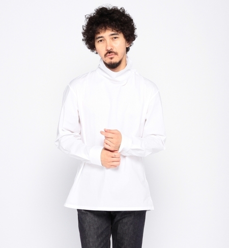 【ビームス メン/BEAMS MEN】 布帛 タートルネック シャツ [送料無料]
