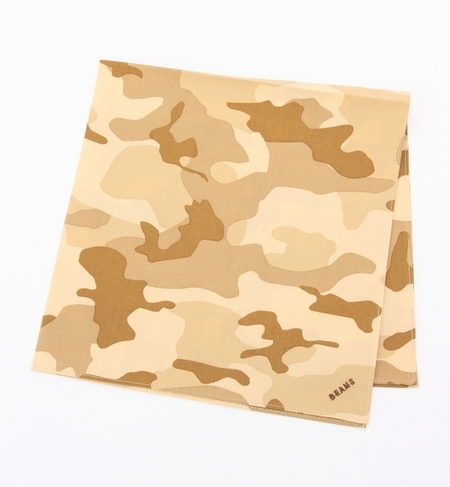 【ビームス メン/BEAMS MEN】 カモフラージュ柄 ハンカチ [3000円(税込)以上で送料無料]