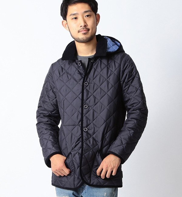 【ビームス メン/BEAMS MEN】 Traditional Weatherwear × BEAMS / 別注 WAVERLY フード キルティング ジャケット [送料無料]