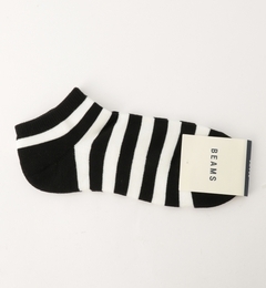【ビームス メン/BEAMS MEN】 ボーダー アンクルソックス [3000円(税込)以上で送料無料]