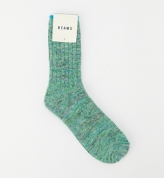 【ビームス メン/BEAMS MEN】 ミックス スラブ ソックス 17SS [3000円(税込)以上で送料無料]