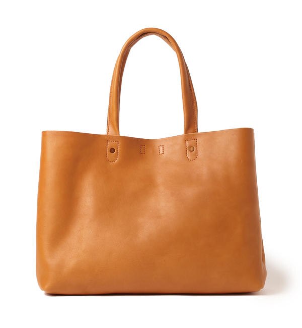 高品質の激安 Bono 別注 / SLOW×BEAMS Tote CAMEL 栃木レザー トート