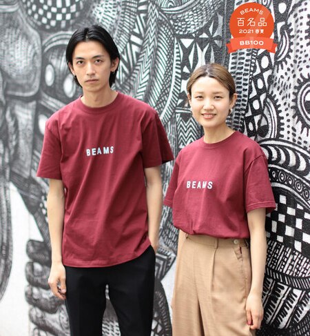 Beams ロゴ Tシャツ 21ss Beams Men ビームス メン の通販 アイルミネ