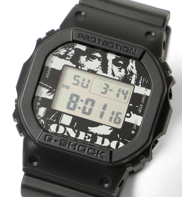 G-SHOCK / KOUSUKE KAWAMURA × BEAMS T 別注 DW 5600-E ''1 dollar bill  shredded''|BEAMS MEN(ビームス メン)の通販｜アイルミネ