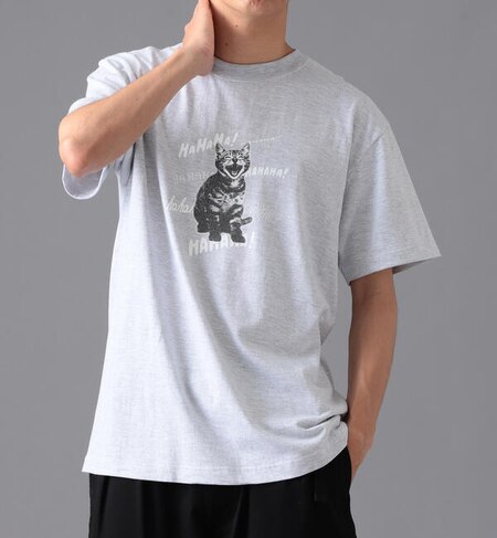 Special Price Beams T Hahaha Cat Tシャツ Beams Men ビームス メン の通販 アイルミネ