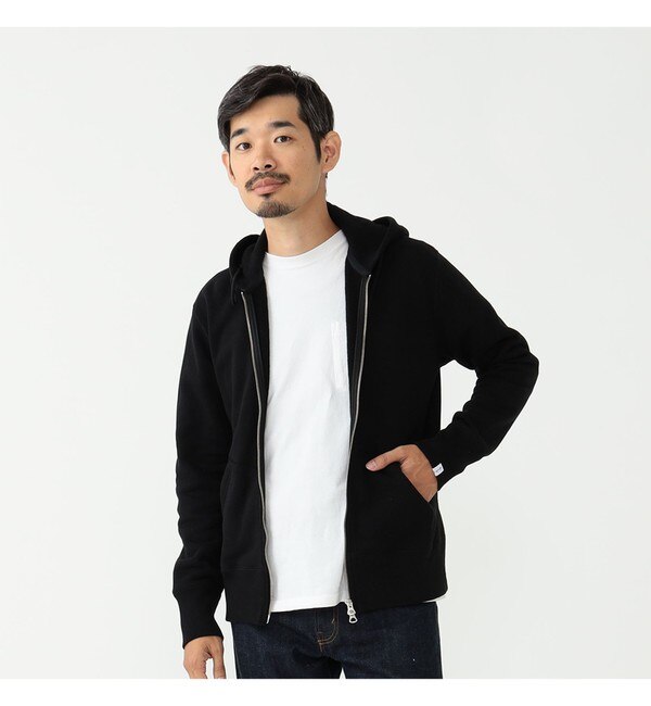 LOOPWHEELER×BEAMS PLUS / 別注 Slim Zip Sweat Hoody|BEAMS MEN