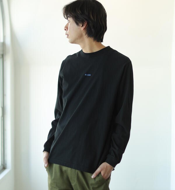 BEAMS / ミニロゴ ロングスリーブ Tシャツ|BEAMS MEN(ビームス メン)の