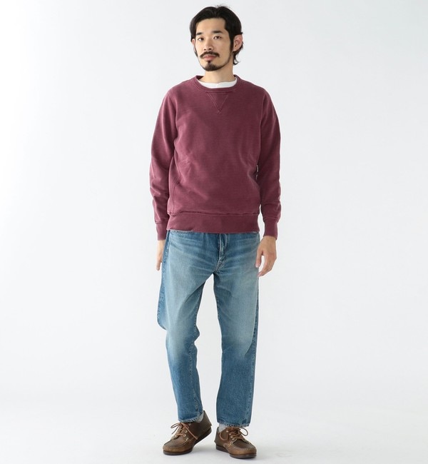 REMI RELIEF×BEAMS PLUS / 別注 スウェット クルーネック