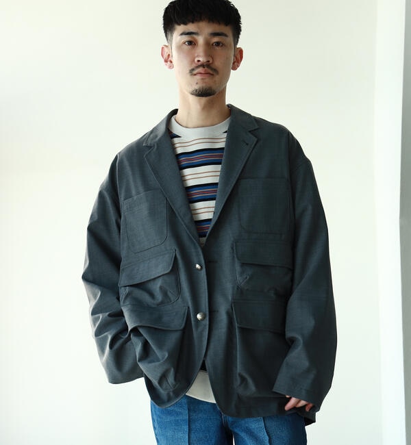 BEAMS / 3ステップ ポケット ブレザージャケット|BEAMS MEN(ビームス