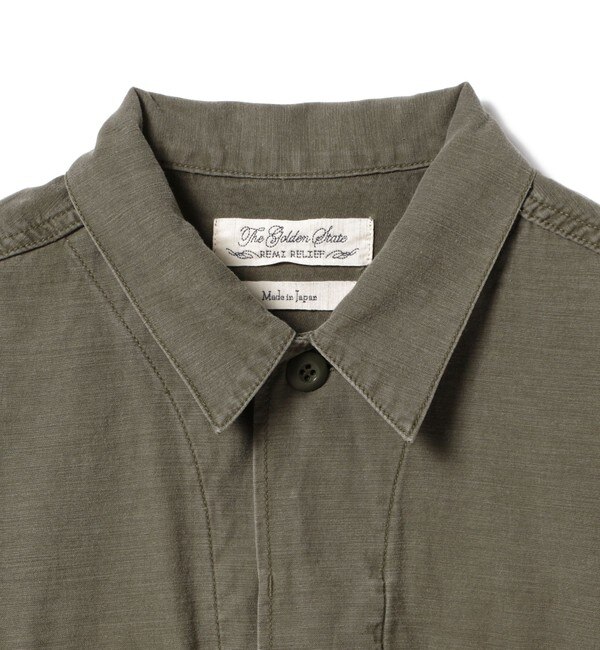 REMI RELIEF × BEAMS PLUS / 別注 ミリタリー シャツ ジャケット