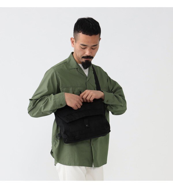 BRIEFING × BEAMS PLUS / 別注 FLEET MESSENGER BAG|BEAMS MEN